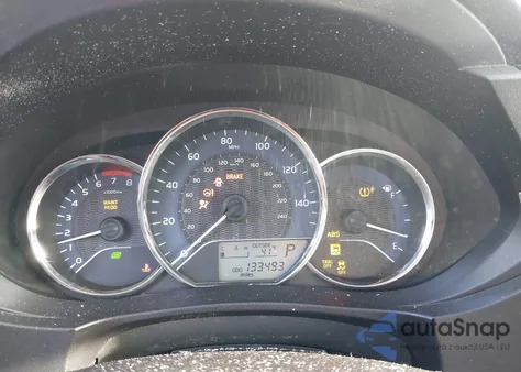 2016 Toyota Corolla Le z USA, uszkodzony, nr VIN 2T1BURHE4GC498320